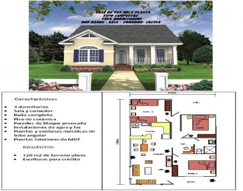 DESEAS CONSTRUIR TU CASA EN TU PROPIO TERRENO NOSOTROS TE LO REALIZAMOS