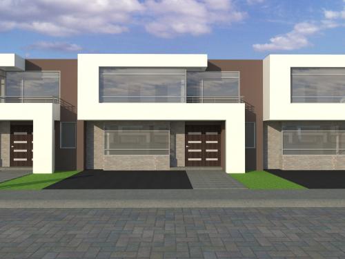 CASAS EN CONJUNTO NUEVO, AMPLIA AREA VERDE COMUNAL