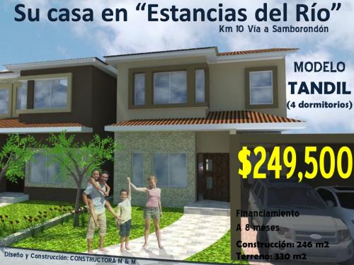 VENDO CASA DE 2 PLANTAS EN ESTANCIAS DEL RIO
