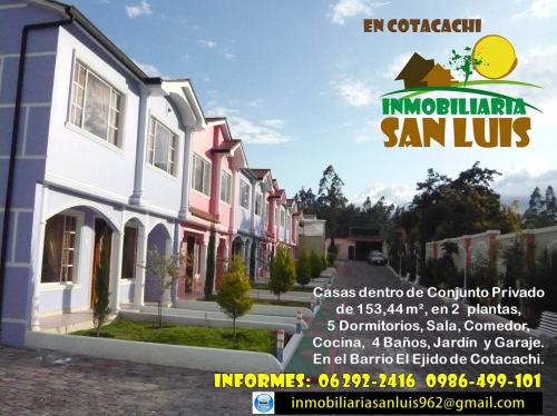 EN COTACACHI CASAS POR ESTRENAR 153,44 m²