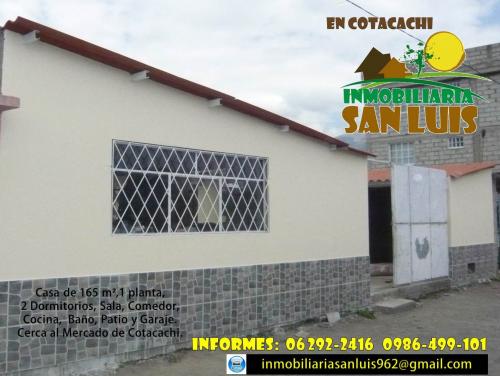 CASA EN COTACACHI DE 91,94 m²