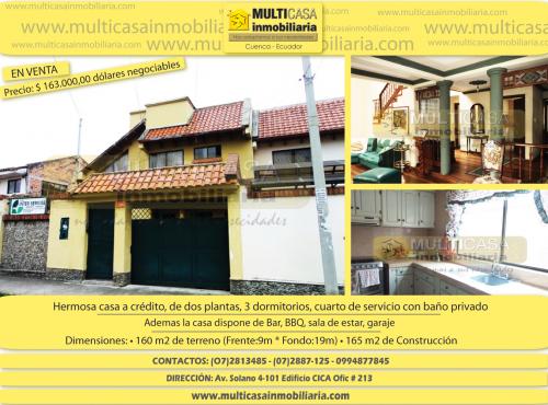Multicasa vende hermosa casa de dos plantas (sector Don Bosco)