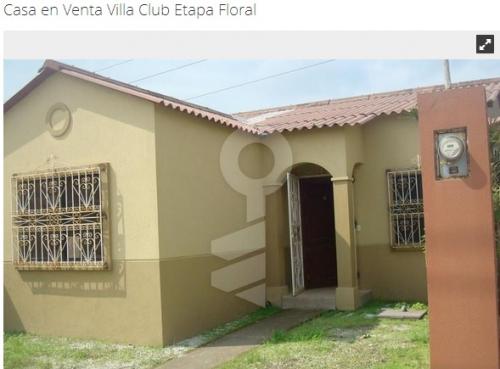 VENDO EN VILLA CLUB CASA DE 1 PLANTA 