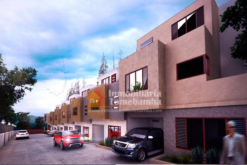 CASA CON DISEÑO MODERNO DE VENTA EN CUENCA SECTOR COLEGIO BORJA