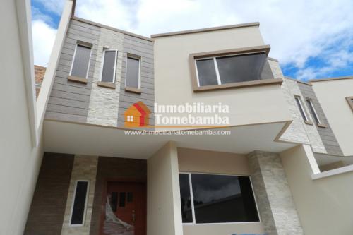 CASA POR ESTRENAR DE VENTA EN CUENCA SECTOR CONTROL SUR