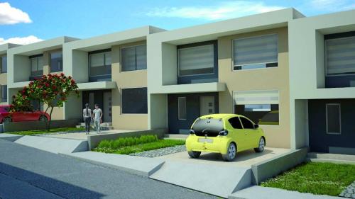 EN CONSTRUCCIÓN HERMOSAS CASAS EN CONJUNTO.NAYÓN