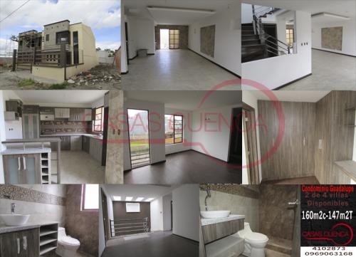 CASASCUENCA EDIFICA Y VENDE 4 CASAS 160M2C DENTRO DE 800M2 TERRENO