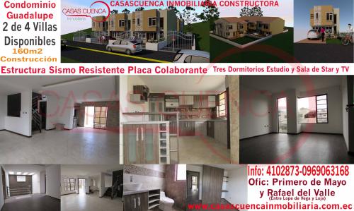 CASAS CUENCA CONSTRUYE Y VENDER HERMOSAS CASAS MODERNAS 160M2C