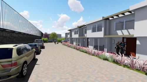 EN CONSTRUCCIÓN CONJUNTO DE CASAS EN NAYÓN