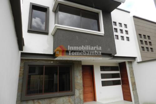 CASA DE VENTA POR ESTRENAR EN CUENCA EN LA CDLA. SIMÓN BOLÍVAR