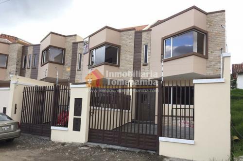 CASA POR ESTRENAR DE VENTA EN CUENCA SECTOR CONTROL SUR