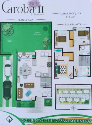 casas en venta sector Tumbaco conjunto Caroba