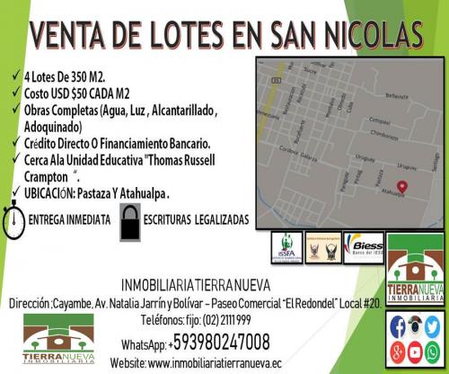 LOTES  EN SAN NICOLAS 