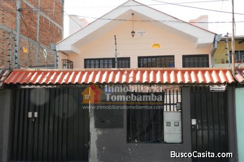 CASA RENTERA DE VENTA SECTOR TOTORACOCHA