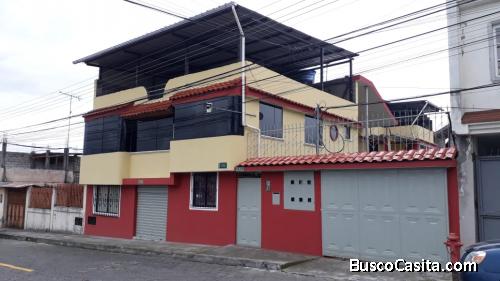 Vendo Casa Rentera al Sur de Quito Ciudadela del Ejercito