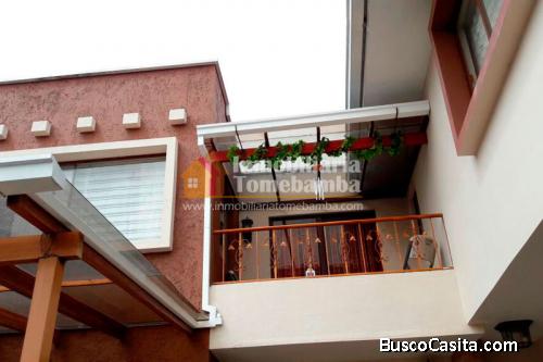 CASA AMPLIA DE VENTA EN CUENCA SECTOR CAPULISPAMBA
