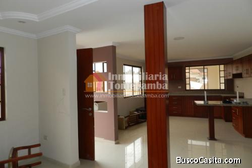 CASA DE VENTA EN CUENCA POR ESTRENAR SECTOR EL TEJAR