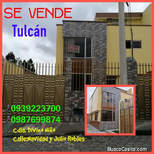 Hermosa Casa en Venta Tulcan