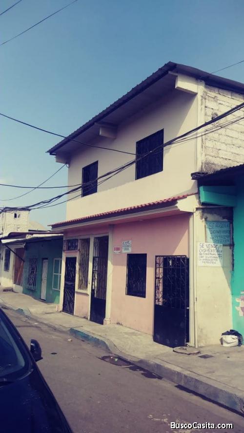oportunidad casa rentera de 2 pisos precio tratable. norte de guayaquil