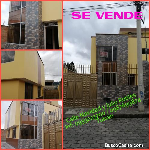 HERMOSA CASA EN VENTA TULCAN