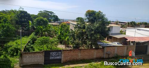 VENTA LOTE DOBLE FRENTE CON CERRAMIENTO “ZONA HOTELERA” PEDERNALES