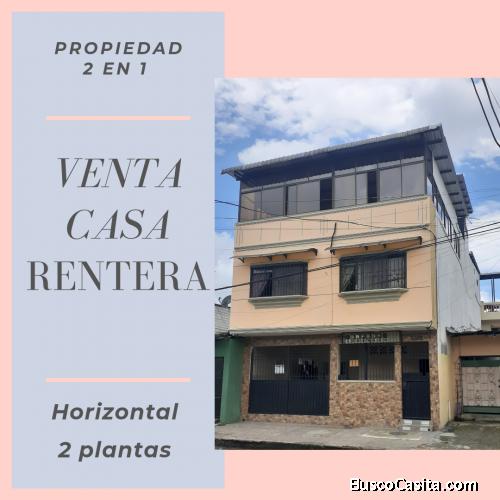 VENTA CASA RENTERA  - PROPIEDAD 2 EN 1