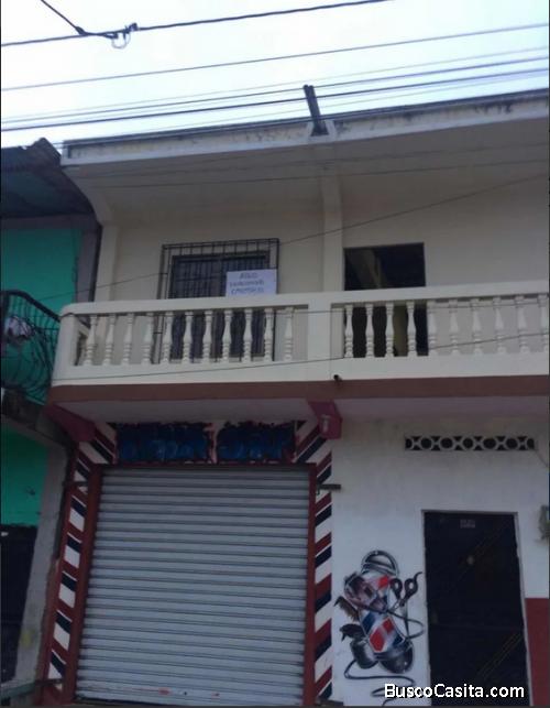 Vendo casa rentera 2 plantas, precio negociable