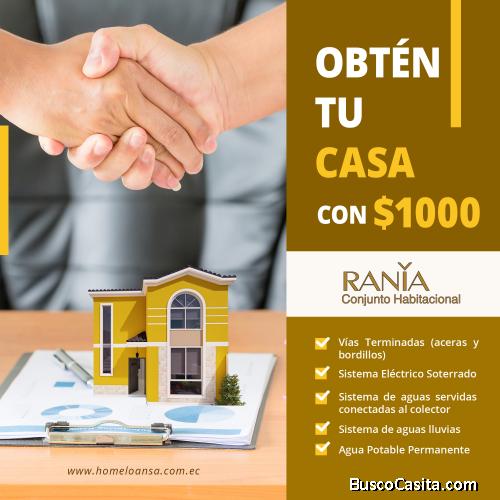 Urbanización Rania - Venta de casas Manta 