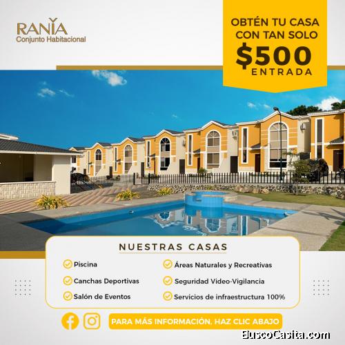 Casas con financiamiento 100% - Manta