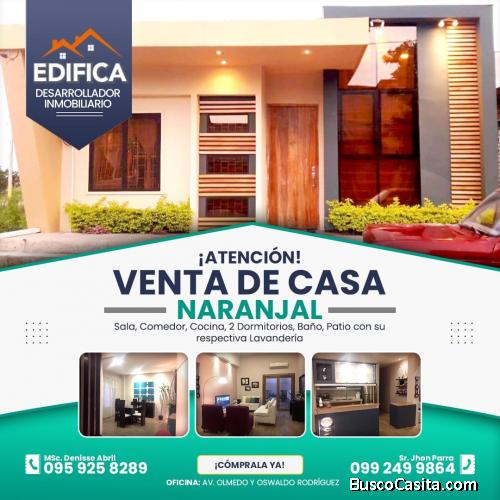 VENDO CASA EN NARANJAL 