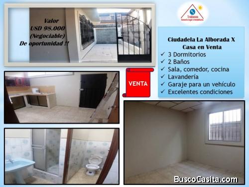 CASA EN ENTA ALBORADA DECIMA