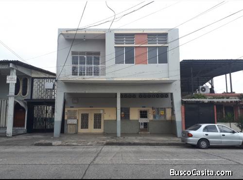 VENDO CASA RENTERA POR LA CLINICA ALCIVAR