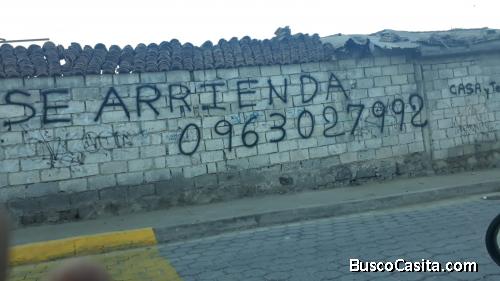 Arriendo casa y terreno (Uso comercial o residencial)$180