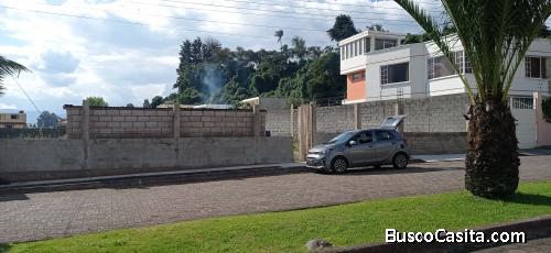 Vendo terreno enel Valle de los Chillos 