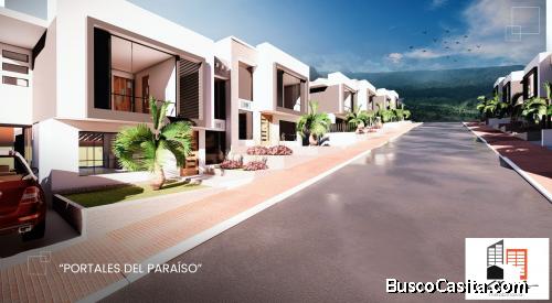 Casas por estrenar entre Sucua y Macas.