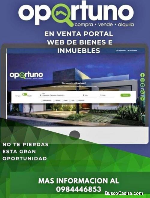 PORTAL WEB INMMOBILIARIO 
