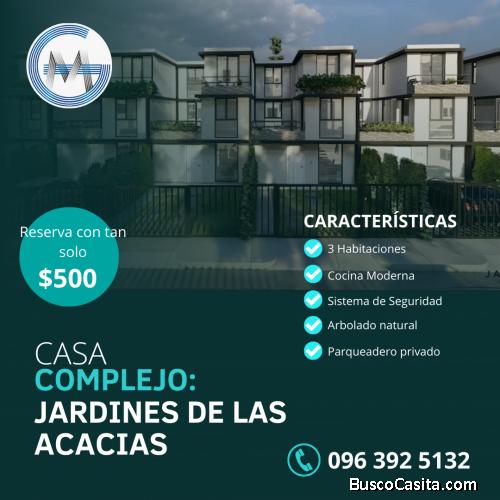 Hermosa casa en el conjunto Jardines de Las Acacias 