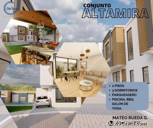 CONJUNTO “ALTAMIRA” HERMOSAS CASAS ESQUINERAS (90m2 y 97m2)