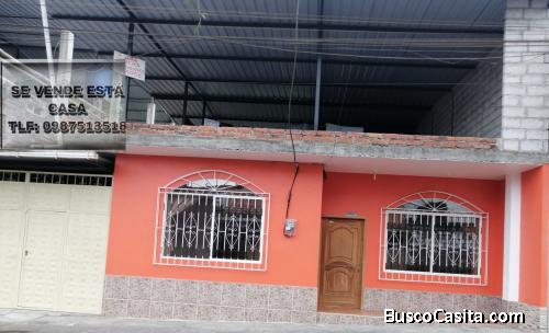 Vendo Casa De Un Piso Amplia Más Terreno, ubicada en el  Cantón Gral. Antonio Elizalde (Bucay)
