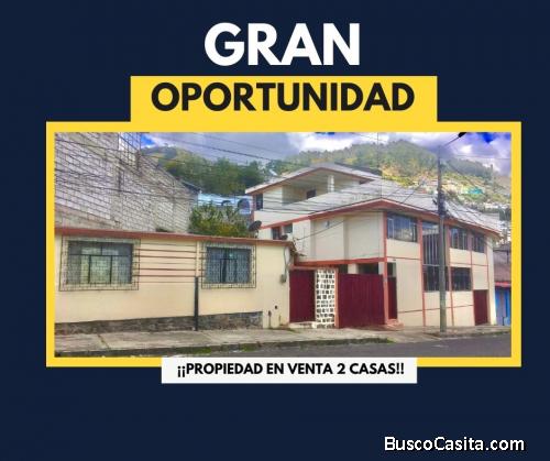 Hermosa Vista a Quito  Oportunidad Vendo Propiedad con 2 casas !!! 664 m2