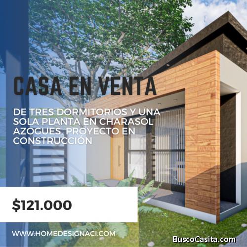 EN CONSTRUCCIÓN. Casa Azogues, sector Charasol