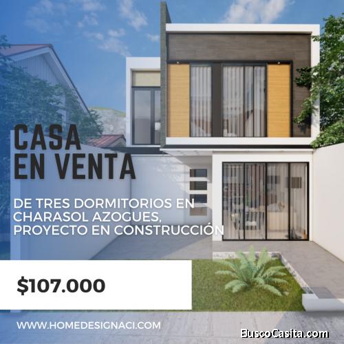 Casa de venta en Azogues sector Charasol