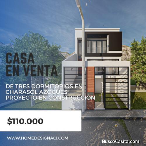 Casa de venta en Azogues sector Charasol