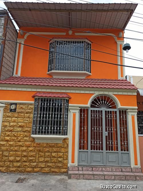 Vendo casa dos pisos km 75 vía daule 