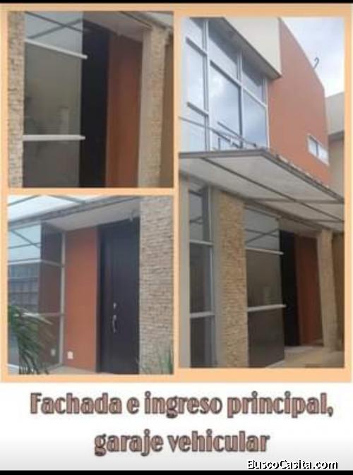Casa moderna, climatizada de 3 cuartos en Portoviejo 