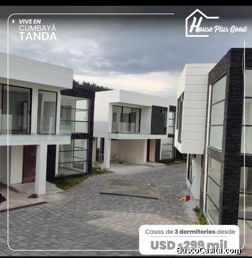 CASA DE VENTA EN TANDA - CUMBAYA , QUITO