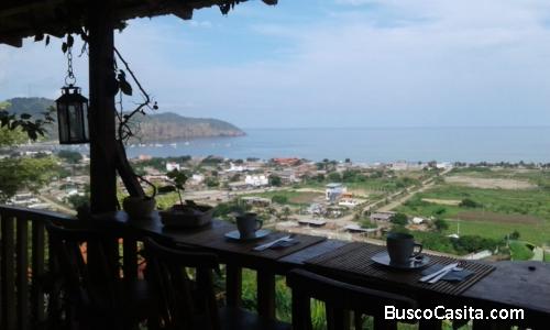 esplendida vista la mar en puerto lopez manabi