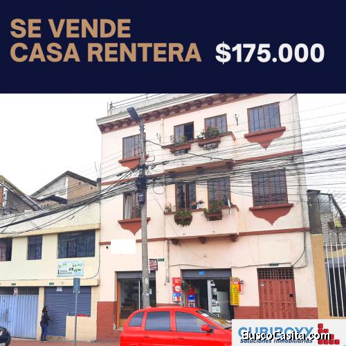 Casa Rentera en Venta al lado del banco central del Ecuador 