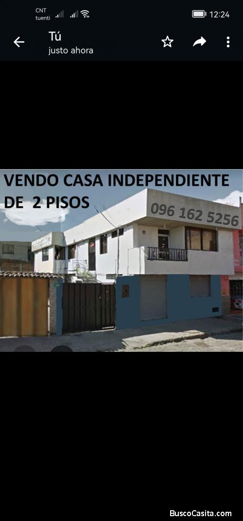 VENDO CASA DE 2 PISOS INDEPENDIETE
