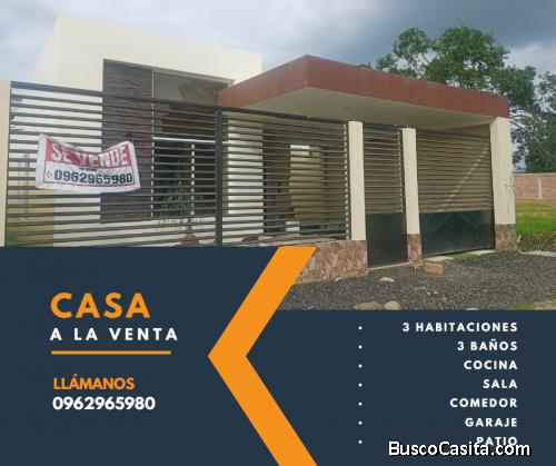 Casa por estrenar en Chone